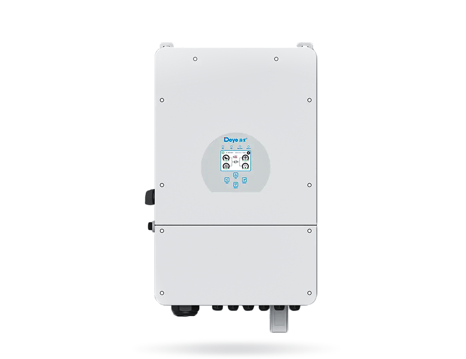 o sistema solar híbrido de 20 kW da HT Infinite Power contém um inversor de armazenamento de energia de 20 kW